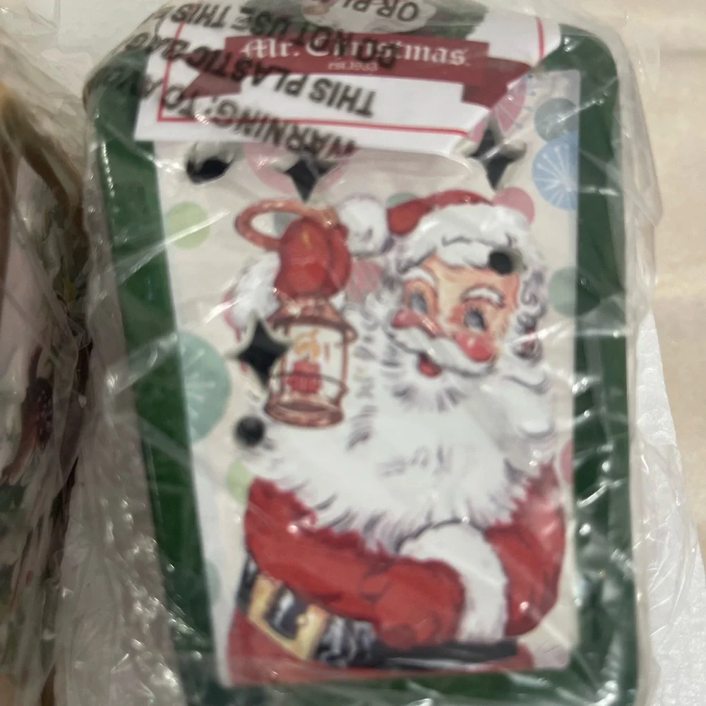 Mr. Christmas Set of 3 Illuminated Lantern Ornaments in Classic Mm89